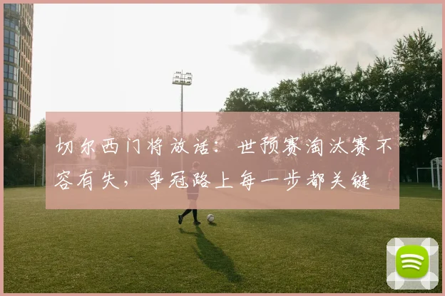 切尔西门将放话：世预赛淘汰赛不容有失，争冠路上每一步都关键