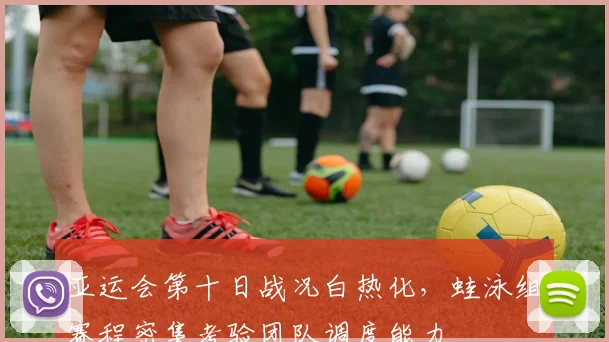 亚运会第十日战况白热化，蛙泳组赛程密集考验团队调度能力